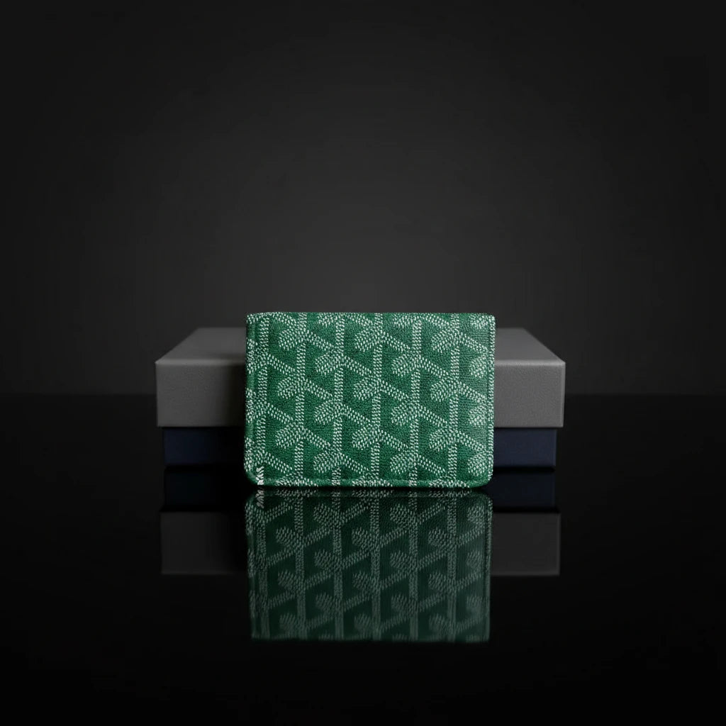 LEATHER GOYARD CARDHOLDER